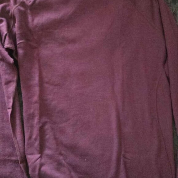 Smartwool 100% Merino TOP 2XL, 250 gsm, Purple Iris Heather NWOT - Picture 4 of 14